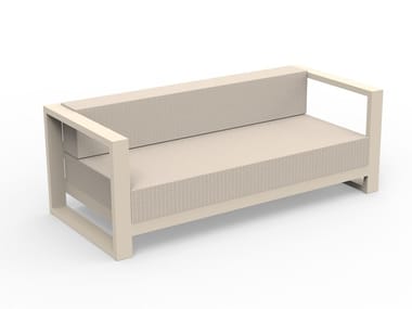 POSIDONIA - 3 seater fabric garden sofa by Vondom