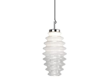 GRAND COLLIER - LED blown glass pendant lamp by Italamp