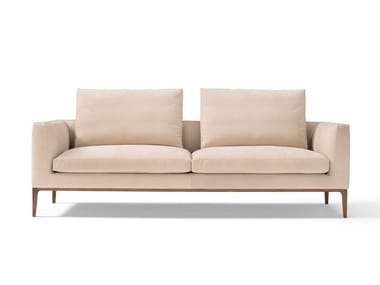 LEONARD - 2 seater leather sofa by Amura