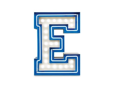 LETTER E - Light letter by Delightfull