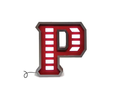 LETTER P - Light letter by Delightfull