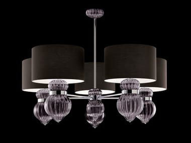 MEDINA - Venetian crystal pendant lamp by Barovier&Toso