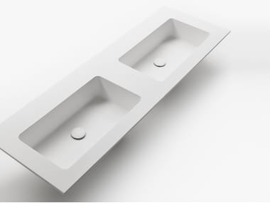 MINI ROUNDLUX H1 - Double Ceramilux® washbasin by Falper