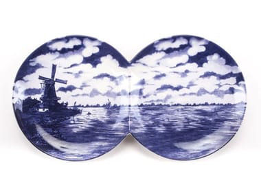 MULTIDISH ダブル - 磁器ストーンウェアトレイ（情報リクエスト）