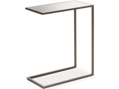 NARCISO - Rectangular mirrored glass coffee table by Cantori