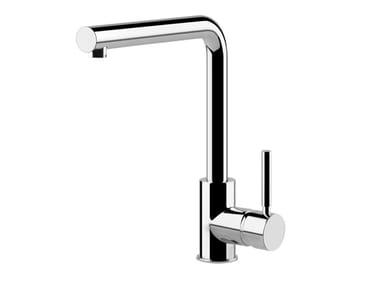 NEUTRON - Single handle brass kitchen mixer tap by Gessi