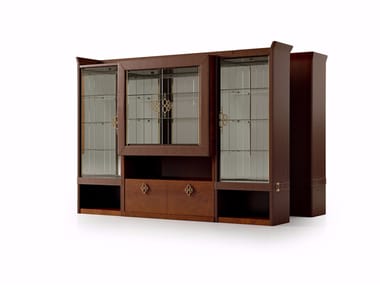 NUMERO TRE - Crystal display cabinet by Turri