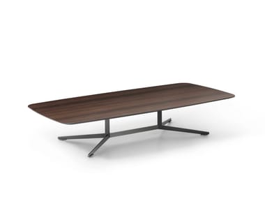 OYDO - Rectangular oak coffee table by Lema
