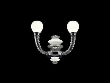 PIGALLE - Venetian crystal wall lamp by Barovier&Toso