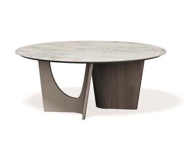 PINNACLE - Round dining table by Turri