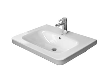 DURASTYLE - Rectangular ceramic washbasin by Duravit