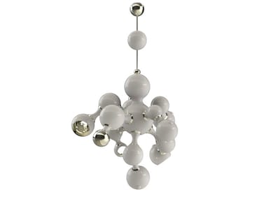 ATOMIC - Halogen aluminium pendant lamp by Delightfull