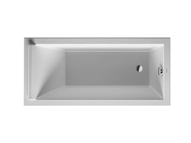 STARCK - Rectangular acrylic bathtub by Duravit