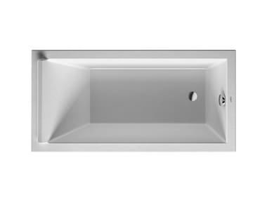 STARCK - Rectangular acrylic bathtub by Duravit