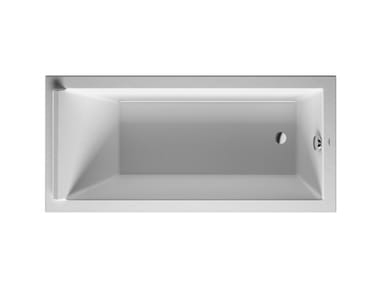 STARCK - Rectangular acrylic bathtub by Duravit