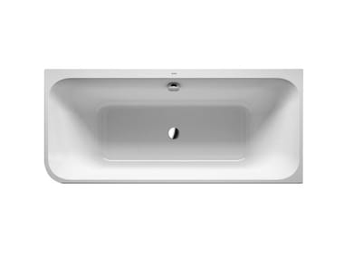 HAPPY D.2 - Corner acrylic bathtub by Duravit