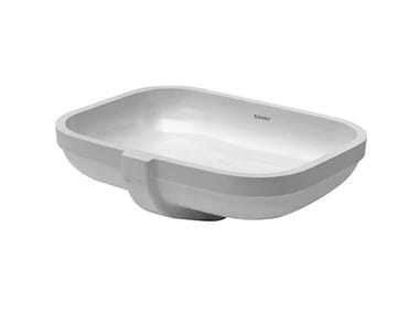 HAPPY D.2 - Undermount ceramic washbasin by Duravit