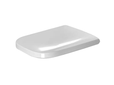 HAPPY D.2 - Plastic toilet seat with soft close by Duravit