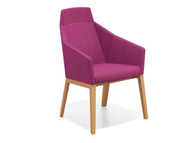 PARKER II - Fabric easy chair high-back by Casala