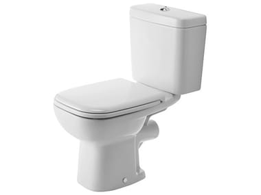 D-CODE - Close coupled ceramic toilet by Duravit