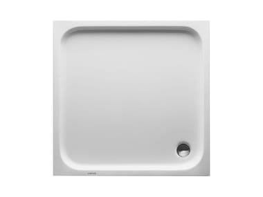 D-CODE - Square acrylic shower tray by Duravit