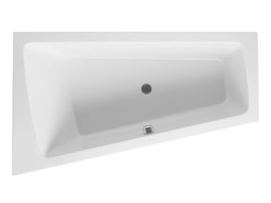 PAIOVA - Built-in corner bathtub by Duravit