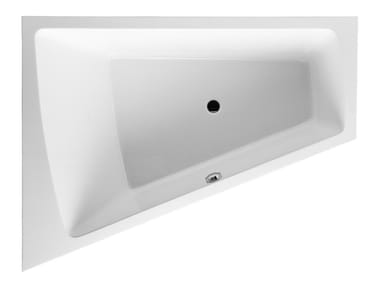 PAIOVA - Built-in corner bathtub by Duravit