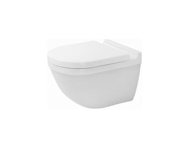 STARCK 3 - Wall-hung ceramic toilet by Duravit