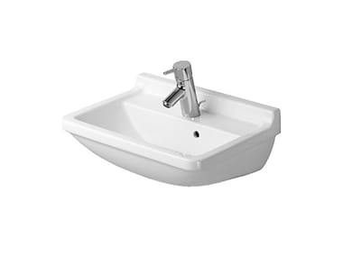STARCK 3 - Ceramic washbasin with overflow by Duravit