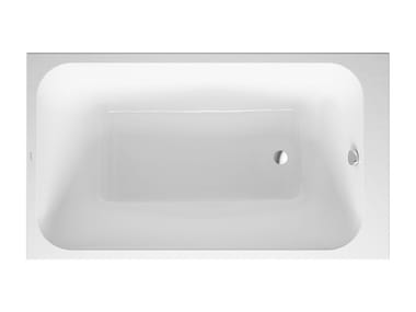 DURASTYLE - Rectangular acrylic bathtub by Duravit