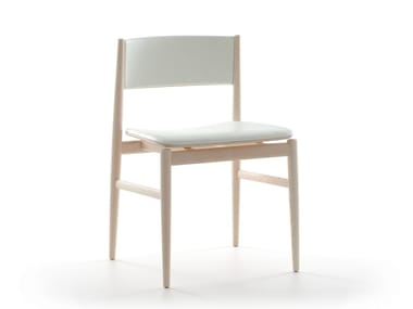NEVE - Design upholstered ash chair by Porro
