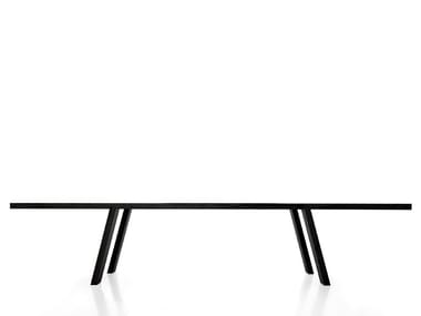 MINIMO - Rectangular wooden table by Porro
