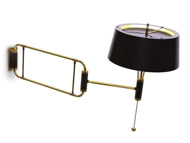 MILES - Adjustable wall lamp with swing arm by Delightfull