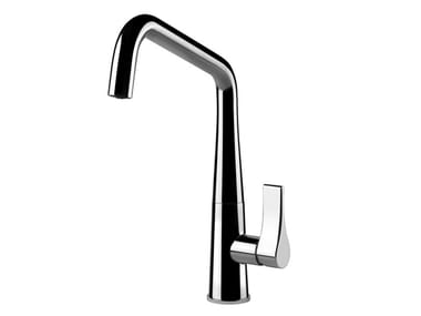 PROTON - Countertop single handle brass kitchen mixer tap by Gessi
