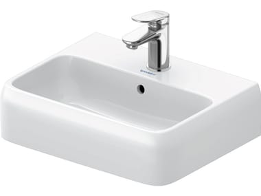 QATEGO - Rectangular handrinse basin with overflow by Duravit