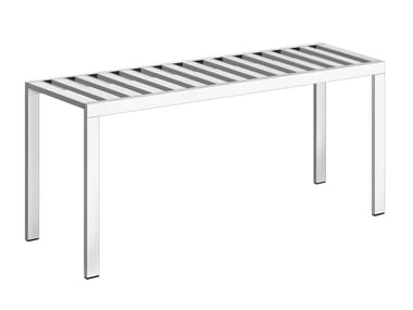 RETTANGOLO - Brass bench by Gessi