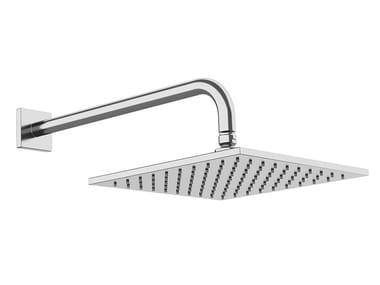 RILIEVO - Wall-mounted adjustable brass overhead shower by Gessi