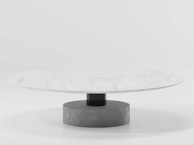 ROLL - Low round coffee table by Kettal
