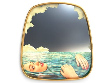 SEA GIRL - Framed wall-mounted mirror (リクエスト情報)