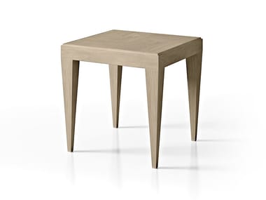 SEGRETI S1089 - Square wooden coffee table for living room by Arte Brotto