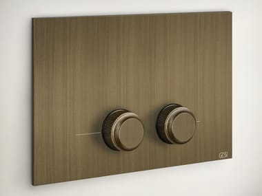 VENTI20 - Metal flush plate by Gessi