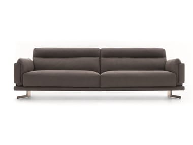 SKIN - 3 seater leather sofa by Ditre Italia