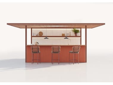 SUPPORT KITCHEN - Office booth for coffee break by Kettal