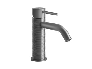 TRAME - Countertop stainless steel washbasin mixer by Gessi