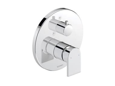 TULUM - 2 hole Recessed shower mixer with diverter by Duravit