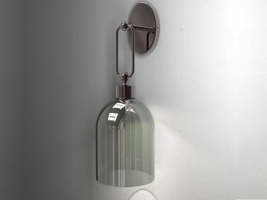 VALENTINA 4025/APG - LED blown glass wall lamp by Italamp