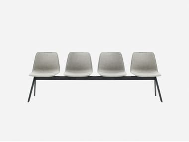 VARYA TAPIZ - Freestanding fabric beam seating by Inclass