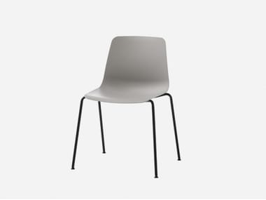 VARYA - Stackable polypropylene chair by Inclass