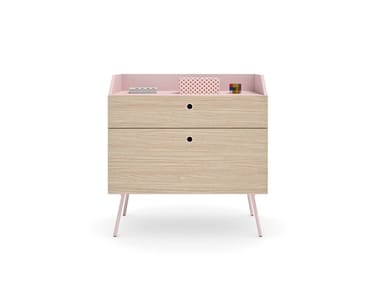 WILSON - Lacquered chest of drawers by Nidi