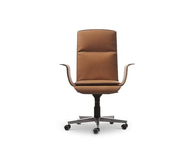 WING - Swivel executive chair with castors by I 4 Mariani